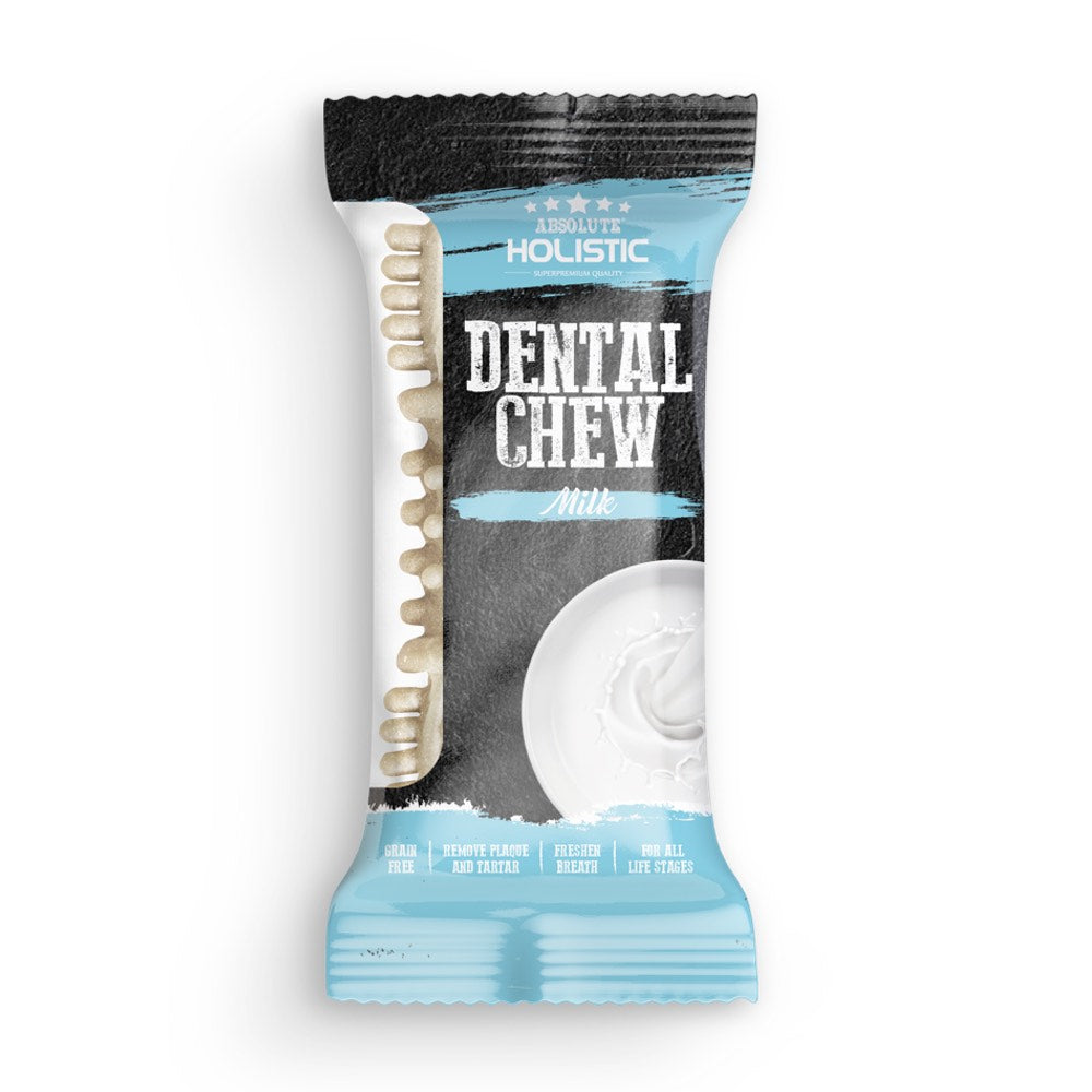 Absolute Holistic Milk Grain-Free Dental Dog Chew Treat 25g - Kohepets