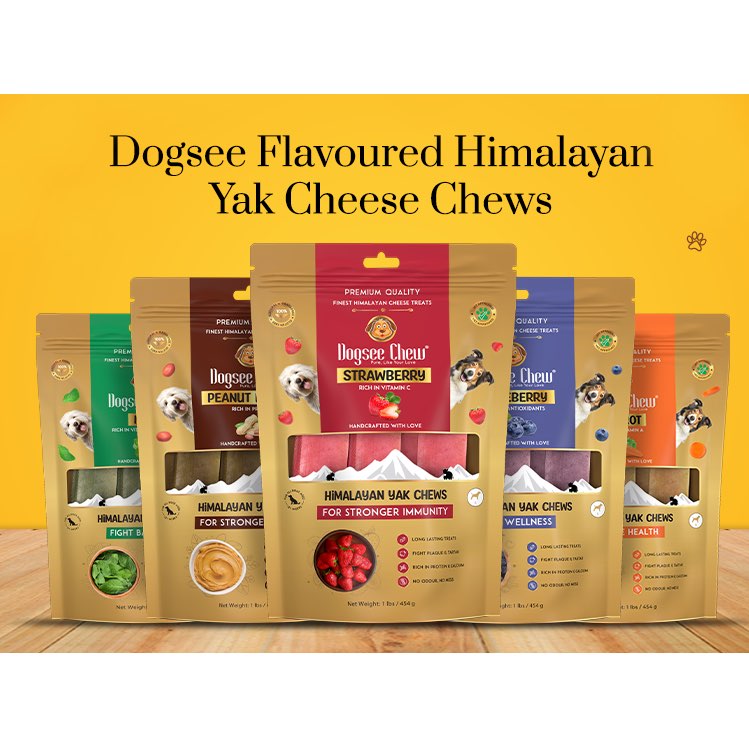 $3 OFF: Dogsee Himalayan Yak Chew Dog Treats 100g - Kohepets