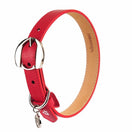 30% OFF: Moshiqa Hachiko Leather Dog Collar (Red)