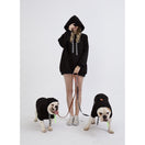 30% OFF: Moshiqa I Woof U Human Hoodie (Black)