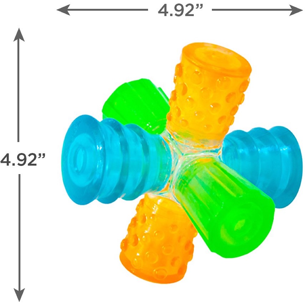 $2 OFF: Outward Hound Triple Jack Multi-Squeak Interactive Dog Toy - Kohepets