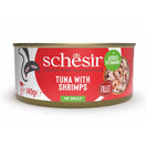 10% OFF: Schesir Tuna With Shrimps in Jelly Adult Canned Cat Food 140g