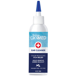 15% OFF: Tropiclean OxyMed Odor Reducing Ear Cleaner for Cats & Dogs 4oz - Kohepets