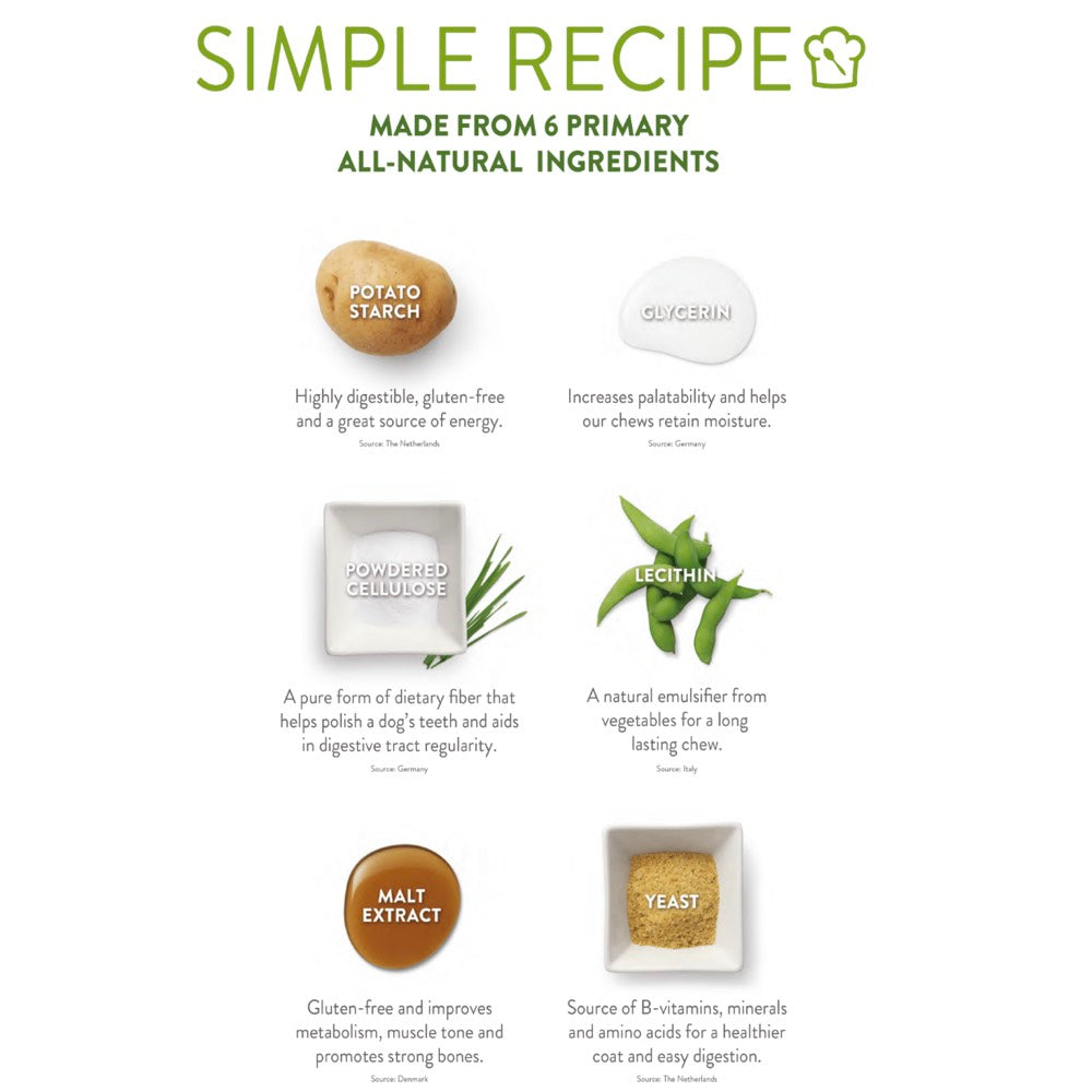 $12 OFF: Whimzees Variety Value Box Medium Grain-Free Dental Dog Treats 28pc - Kohepets