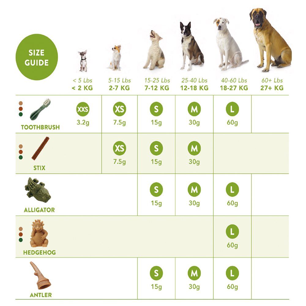 Whimzees Toothbrush Medium Grain-Free Dental Dog Treats 12pcs - Kohepets