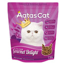 'BUNDLE DEAL': Aatas Cat Gourmet Delight Adult Dry Cat Food (Chicken & Tuna Flavour) 1.2kg