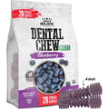 34% OFF: Absolute Holistic Boost Blueberry Medium Grain-Free Dental Dog Chews 20pc - Kohepets