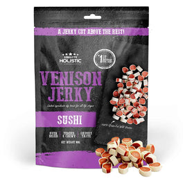 20% OFF: Absolute Holistic Venison & Whitefish Sushi Grain Free Dog Treats 100g - Kohepets