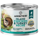 Addiction Wild Islands Island Chicken & Turkey Grain-Free Canned Dog Food 185g