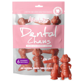 28% OFF: Altimate Pet Cranberry Crocodile Dental Dog Treats 6pc - Kohepets