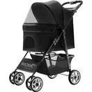 BNDC Pet Stroller 102 For Cats & Dogs (Black)