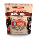 'BUNDLE DEAL': Boss Dog Beef Grain-Free Freeze-Dried Raw Dog Food 12oz