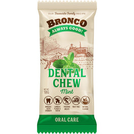 10 FOR $8: Bronco Dental Chew Mint Dog Treat 18g