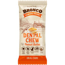 10 FOR $8: Bronco Dental Chew Peanut Butter Dog Treat 18g