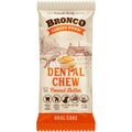 10 FOR $8: Bronco Dental Chew Peanut Butter Dog Treat 18g - Kohepets