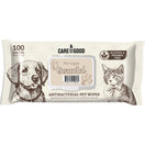 3 FOR $11.40: Care For The Good Antibacterial Pet Wipes For Cats & Dogs (Unscented) 100pc