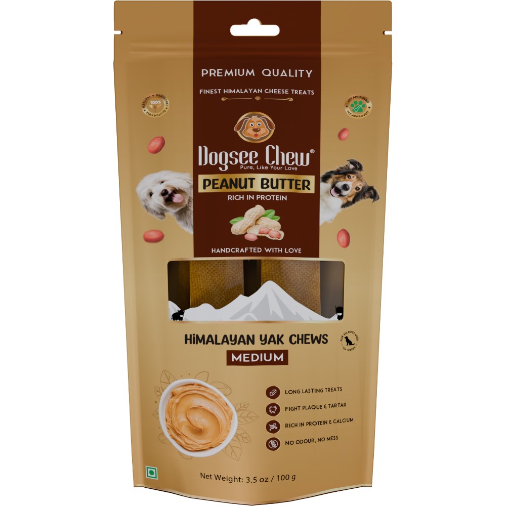 $3 OFF: Dogsee Himalayan Yak Chew Dog Treats 100g - Kohepets