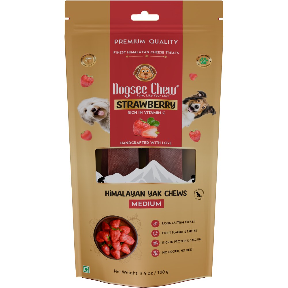 $3 OFF: Dogsee Himalayan Yak Chew Dog Treats 100g - Kohepets