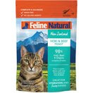 Feline Natural Hoki & Beef Feast Pouch Cat Food 85g