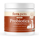 10% OFF + BUNDLE DEAL: Fera Pets Probiotics + Prebiotics Supplement Powder For Cats & Dogs 2.5oz