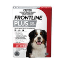 Frontline Plus For Extra Large Dogs 40 - 60kg 6 pack (Exp Jun 2026)