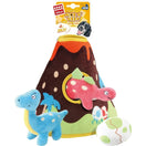 GiGwi Hide N' Seek Interactive Plush Dog Toy (Volcano Park)