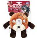 GiGwi Plush Friendz Ring Dog Toy (Bear)