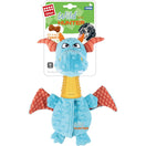 GiGwi Wild Hunter Interactive Plush Dog Toy (Dragon)