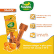 10 FOR $10: Happi Doggy Zest Orange 4 Inch Dental Dog Chew 25g - Kohepets