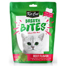 Kit Cat Breath Bites Mint & Beef Flavour Dental Cat Treats 60g