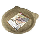Marukan Cat Shape Hemp Scratching Tray For Cats