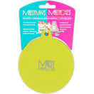 Messy Mutts & Cats Silicone Universal Cat & Dog Food Can Cover (Green)
