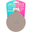 Messy Mutts & Cats Silicone Universal Cat & Dog Food Can Cover (Grey)