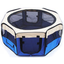 Petcomer Dog Playpen - Extra Large Blue
