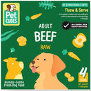PetCubes Raw Beef Grain-Free Frozen Dog Food 2.25kg