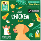 PetCubes Raw Chicken Grain-Free Frozen Dog Food 2.25kg