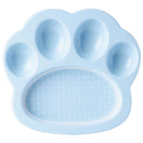 10% OFF: PetDreamHouse PAW 2-In-1 Mini Interactive Slow Feeder For Cats & Dogs (Baby Blue Paw)