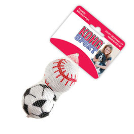 Kong 2-Pack Sport Balls Dog Toy Large - Kohepets