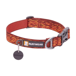 Ruffwear Flat Out Patterned Dog Collar (Ember Distortion) - Kohepets