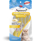 $1 OFF (Exp 18May26): Signature7 Nutri Delights Superfood Salmon & Tuna With Lotus Seed & Prebiotic (Mon) Puree Cat Treats 60g