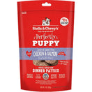 Stella & Chewy's Perfectly Puppy Chicken & Salmon Dinner Patties Grain-Free Freeze-Dried Raw Dog Food 14oz