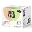The Grateful Pet Raw Duck & Beef Frozen Cat Food 1.02kg