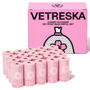 VETRESKA Cherry Blossom Scented Dog Poop Bags 300pc
