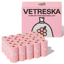 VETRESKA Flora Scented Dog Poop Bags 300pc