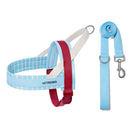VETRESKA Mist And Merlot Dog Harness & Leash Set