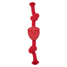 VETRESKA Playful Charm Strawberry Knot Rope Dog Toy
