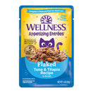 $1 OFF: Wellness Appetizing Entrees Flaked Tuna & Tilapia Adult Pouch Cat Food 1.4oz