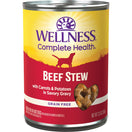 Wellness Complete Health Beef Stew With Carrots & Potatoes Grain-Free Canned Dog Food 354g