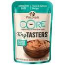 Wellness CORE Tiny Tasters Tuna & Salmon Pate Grain-Free Adult Pouch Cat Food 1.75oz