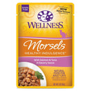 Wellness Healthy Indulgence Morsels Salmon & Tuna In Sauce Grain-Free Pouch Cat Food 3oz